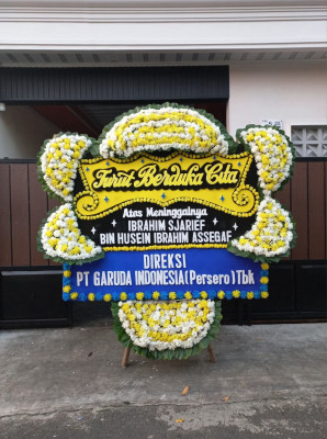 Papan Bunga Duka di Pejeruk