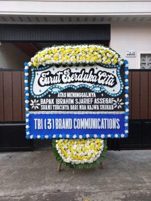 Papan Bunga Duka di Pejeruk